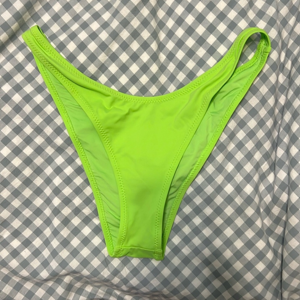 Skims high cut bikini bottoms